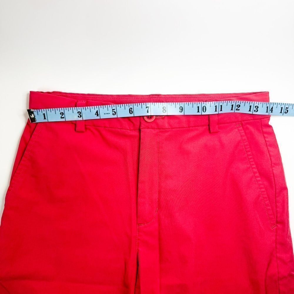 Vineyard Vines Boys Performance Coral Bermuda Shorts Size 16 - Picture 6 of 9